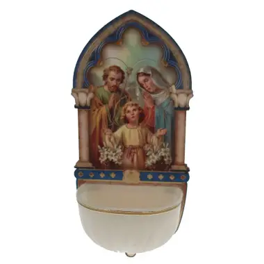 Bénitier 13 cm - Ste Famille