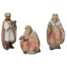 The three Wise Men : wood carving nativity scene Pema 12 cm