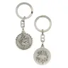 key ring St Christopherr / Be Careful 30 mm