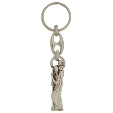 key ring St Christopher Statue
