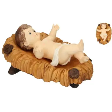 Kindje Jezus 24 Cm + Wieg