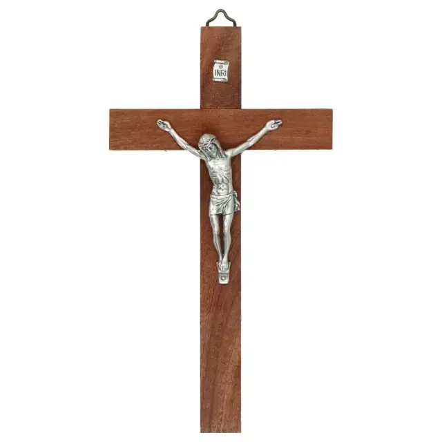Croix Murale - 20 cm - Bois Clair
