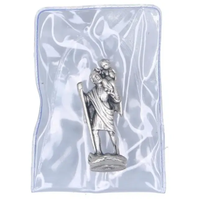 Etui 6 X 3.5 cm / Beeld 4 cm H Kristoffel