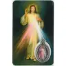 Carte-médaille-prière - Christ Miséric - Néerlandais