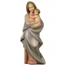 Houtsnijwerk beeld Maria modern 10 cm gekleurd