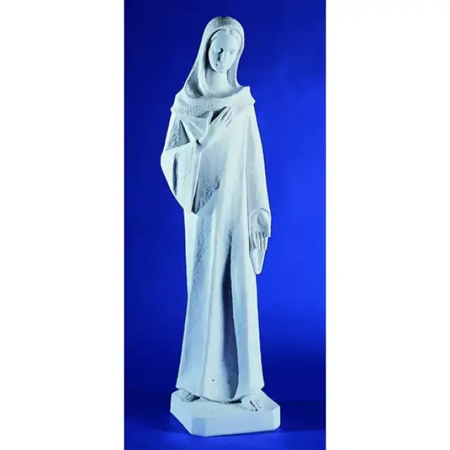 Modern Virgin 60 cm white marble powder