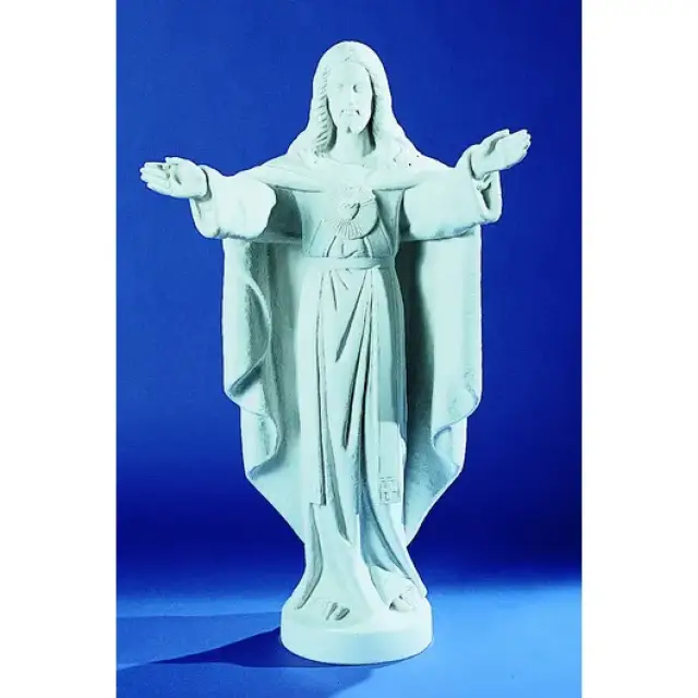 Sacre Coeur Montmartre 58 cm white marble powder
