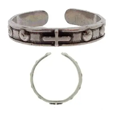 Ring-Tientje - Bt 4 mm - Diam 2 - Met Verzilverd