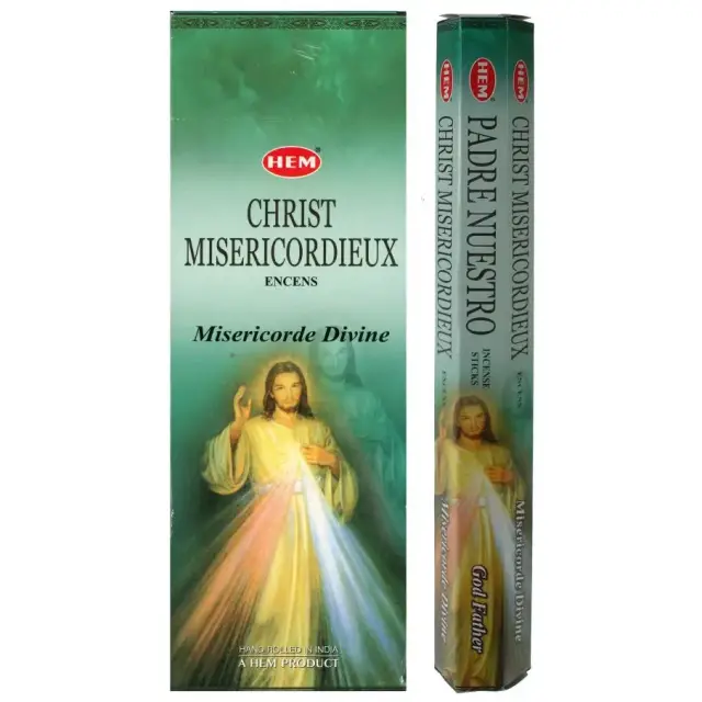 Bâtons d'encens - Christ Miséricordieux