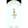 Kruisje plaqué-goud - 13 X 10 mm