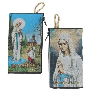 Purse 7 x 12 cm Virgin of Banneux
