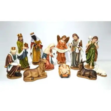 Crêche 60 cm - 11 Personnages