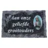 Grafplaat 9x14 Aan Onze Geliefde Grootouders