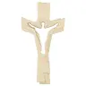 Croix De La Passion En Bois Sculpte 15Cm Bois naturel