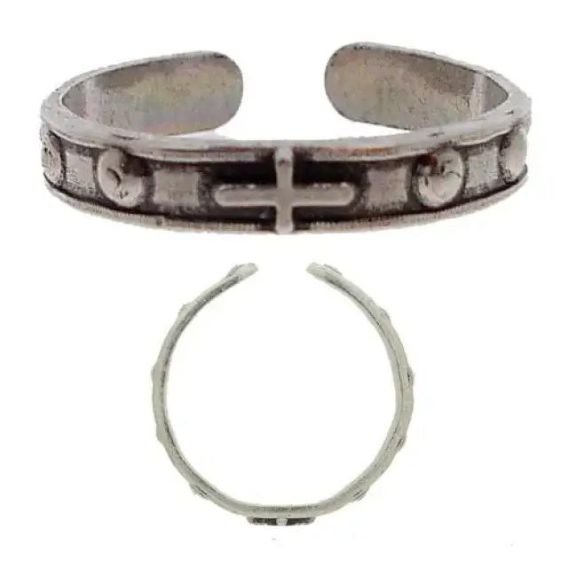 Bague-Dizainier - Lg 4 mm - Diam 2 - Métal Argenté