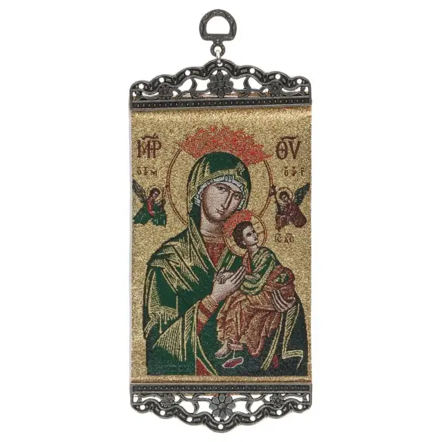 Icône - Tissu 10 X 23 cm - Perpétuel Secours