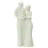Ste famille 13 cm - résine blanche