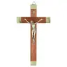 Kruisbeeld - 20 cm - Hout Lichtbruin