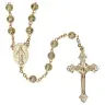Rozenkrans Roosjes Met Verguld + Karabijnhaak