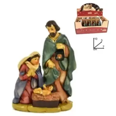 Heilige Familie (6,5 cm x H10)