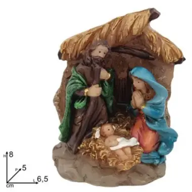Heilige Familie (6.5 X 5 X 8 cm)