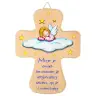 wall cross Moge I engelbewaarder 14x10 cm