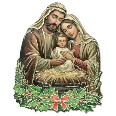 car magnet plate Nativity