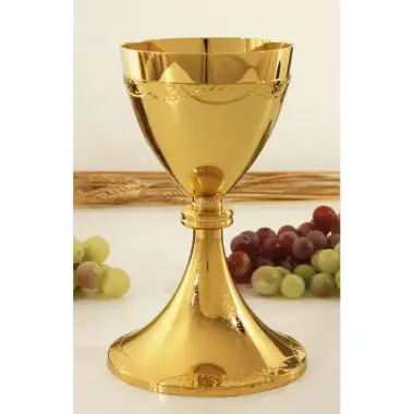 Calice H 20 Cm Doré