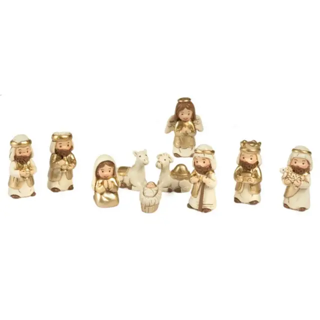 Nativity with 10 figures