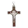 Croix St Benoît - 50 mm - Marron