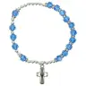 Bracelet sur élastique Alguemarine / Mars