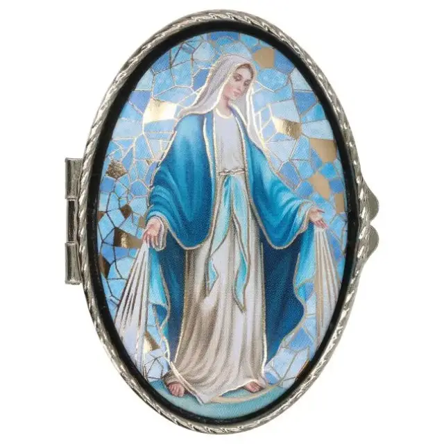 Boîte à Pilules - Miraculeuse - Mosaïque - Ov70 X 45 mm
