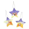 9cm blue stars set