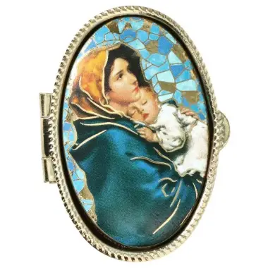 Boîte à Pilules - Ferruzzi - Mosaïque - OV 52 X 36 mm