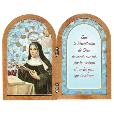 Diptyque 12XH9.4 - Ste Rita - Texte FR