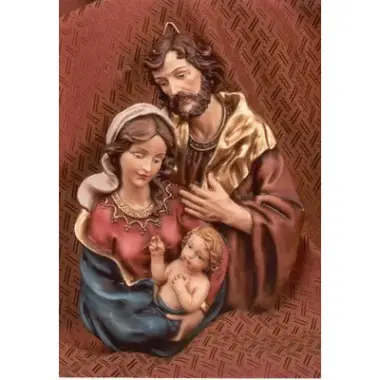 Plaque Murale - 18 cm - Ste Famille