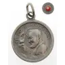 Medal 18 mm St. Padre Pio / Relic
