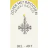 Croix Argent Rhodié Jerusalem - 16 X 16 mm
