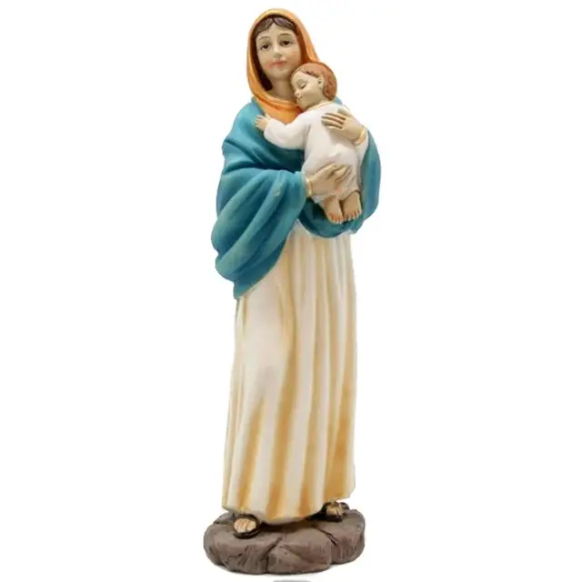 Statue 14 cm Virgin and Child Ferruzzi