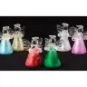 Engel 5 cm - Glas / Gekleurd - 6 / Set