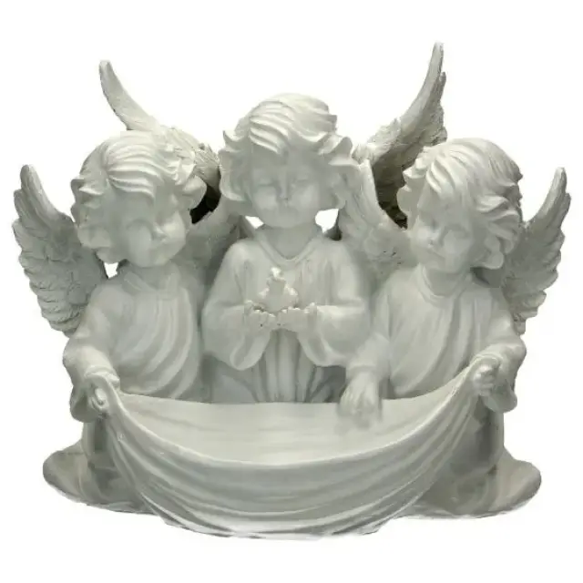 Trio d'anges de 23 cm