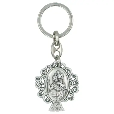 Porte-Clefs St Christophe / Arbre de vie