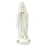Statue 15 cm - Albâtre + Or - Lourdes