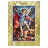 Cadre en verre Saint Michel Archange 10 x 14 cm