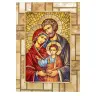 Cadre en verre Sainte Famille 10x14 cm