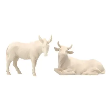 Ane + Boeuf 16 Cm Naturel